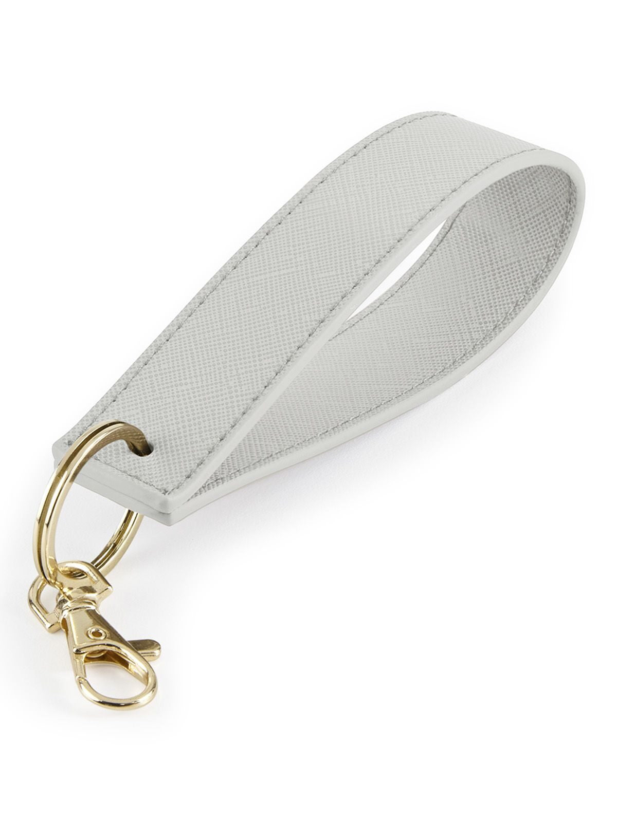 Boutique Wristlet Keyring Zubehör – Bag Base – Farbe soft grey – individuell veredelbar