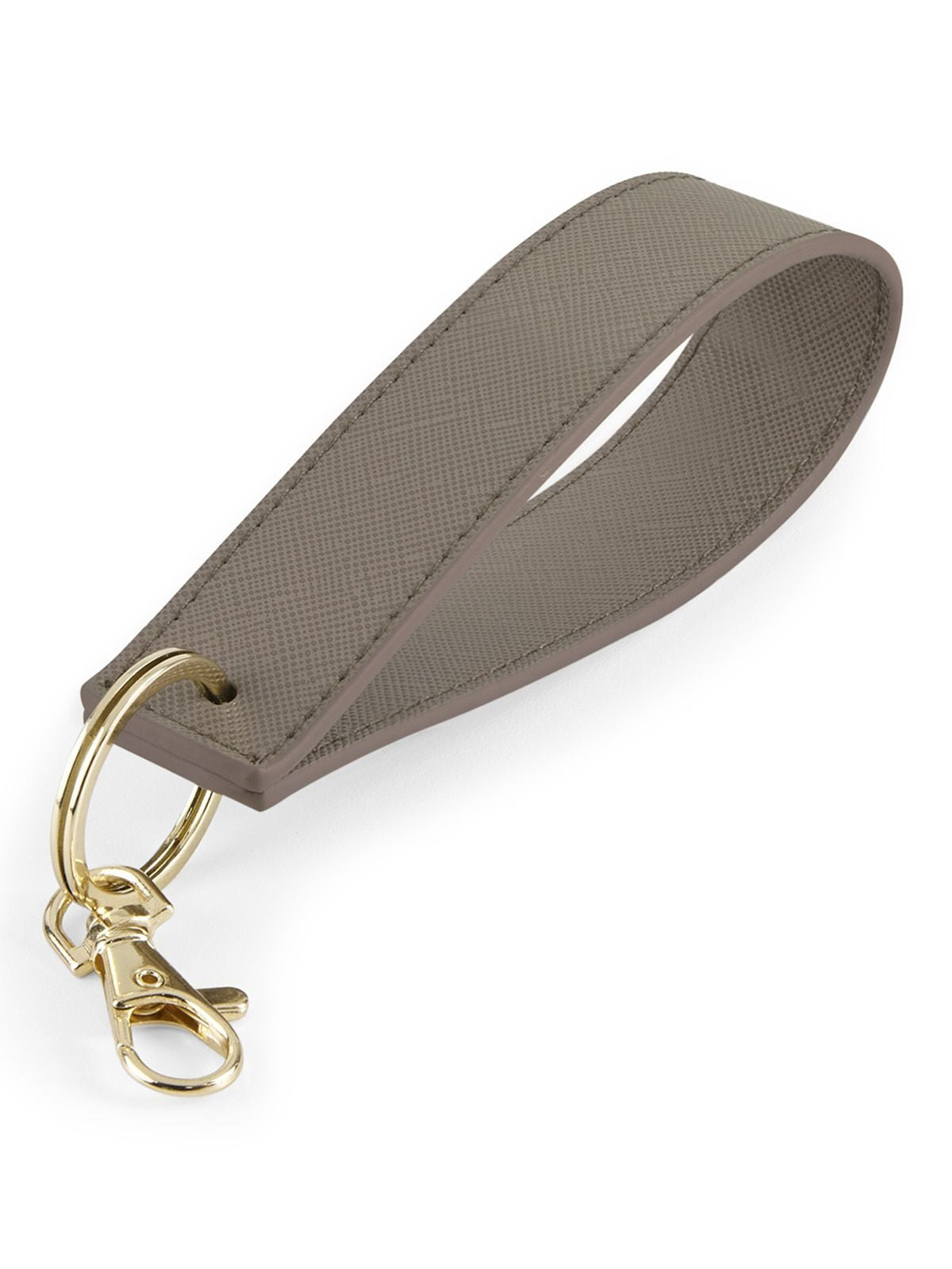 Boutique Wristlet Keyring Zubehör – Bag Base – Farbe taupe – individuell veredelbar