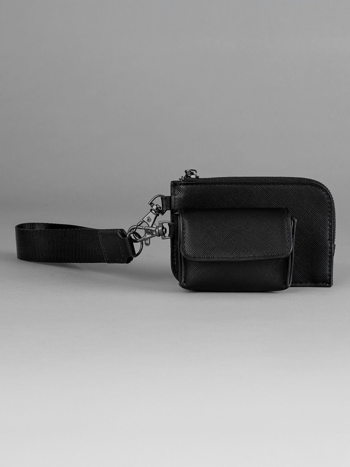 Boutique Pouch Wristlet Herren Tasche / Rucksack – Bag Base – Farbe black/black – individuell veredelbar