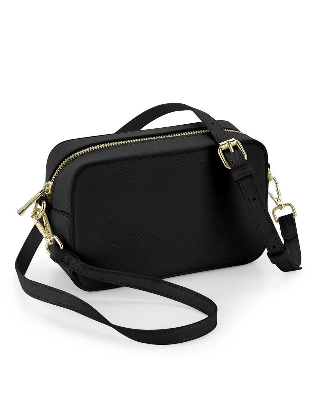 Boutique Structured Cross Body Bag Herren Tasche / Rucksack – Bag Base – Farbe Schwarz – individuell veredelbar