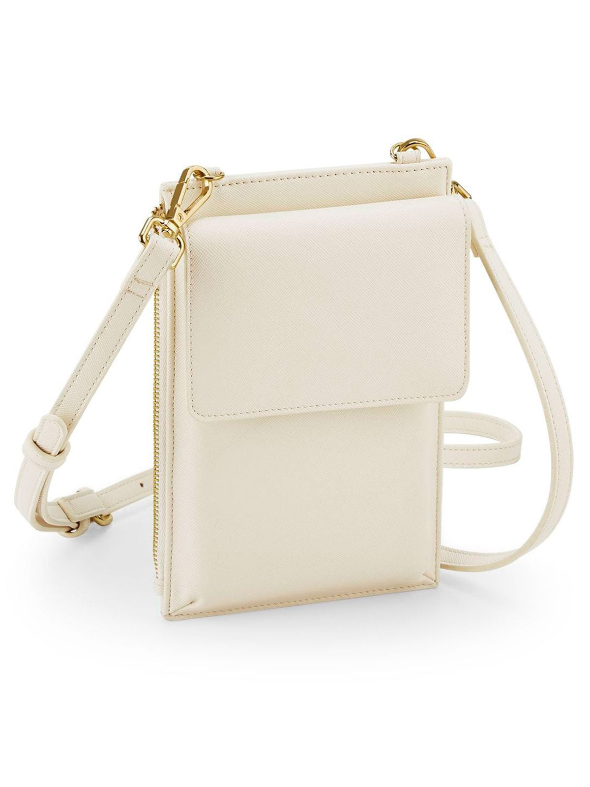 Boutique Cross Body Phone Pouch Herren Tasche / Rucksack – Bag Base – Farbe oyster – individuell veredelbar