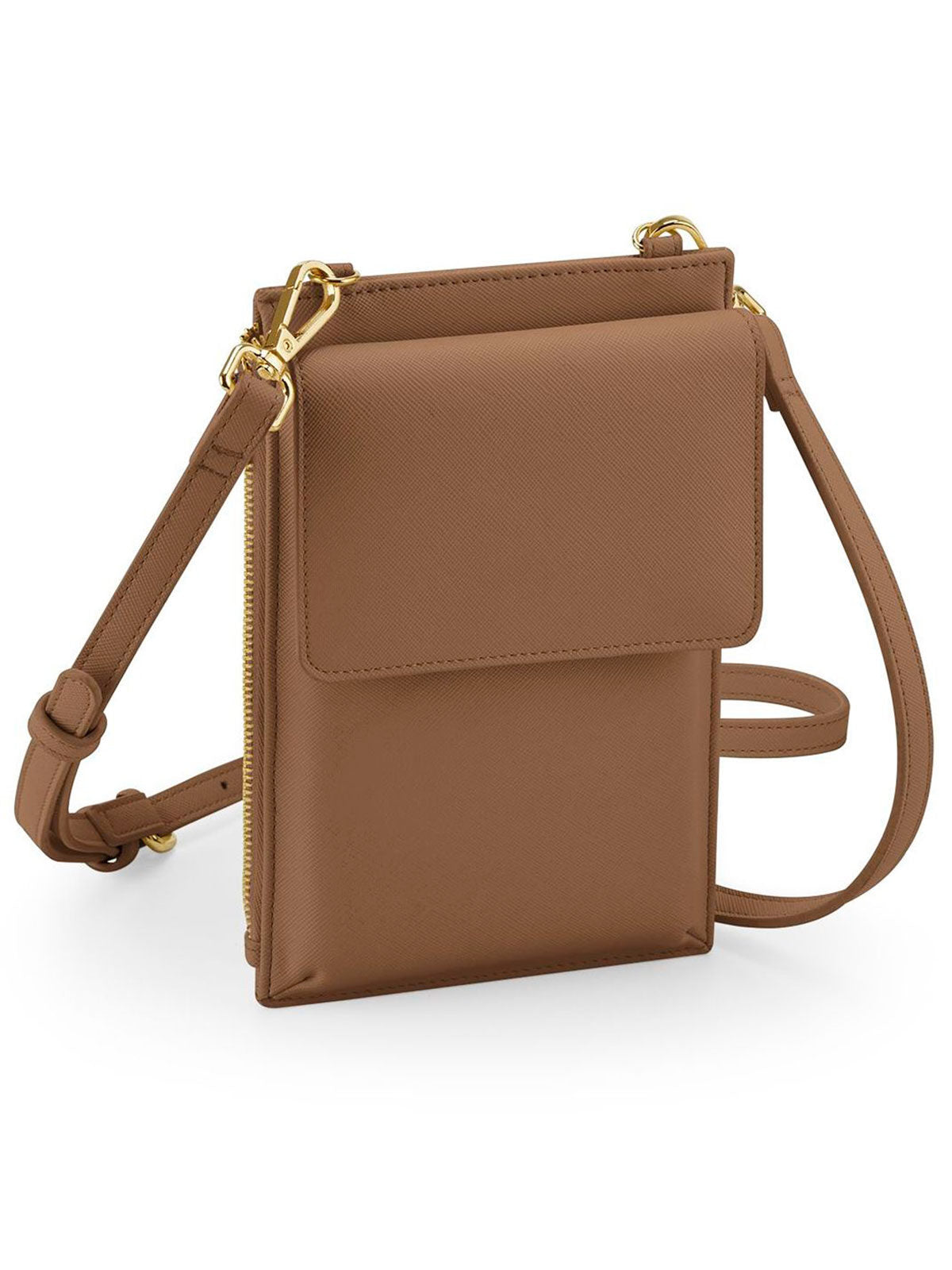 Boutique Cross Body Phone Pouch Herren Tasche / Rucksack – Bag Base – Farbe tan – individuell veredelbar