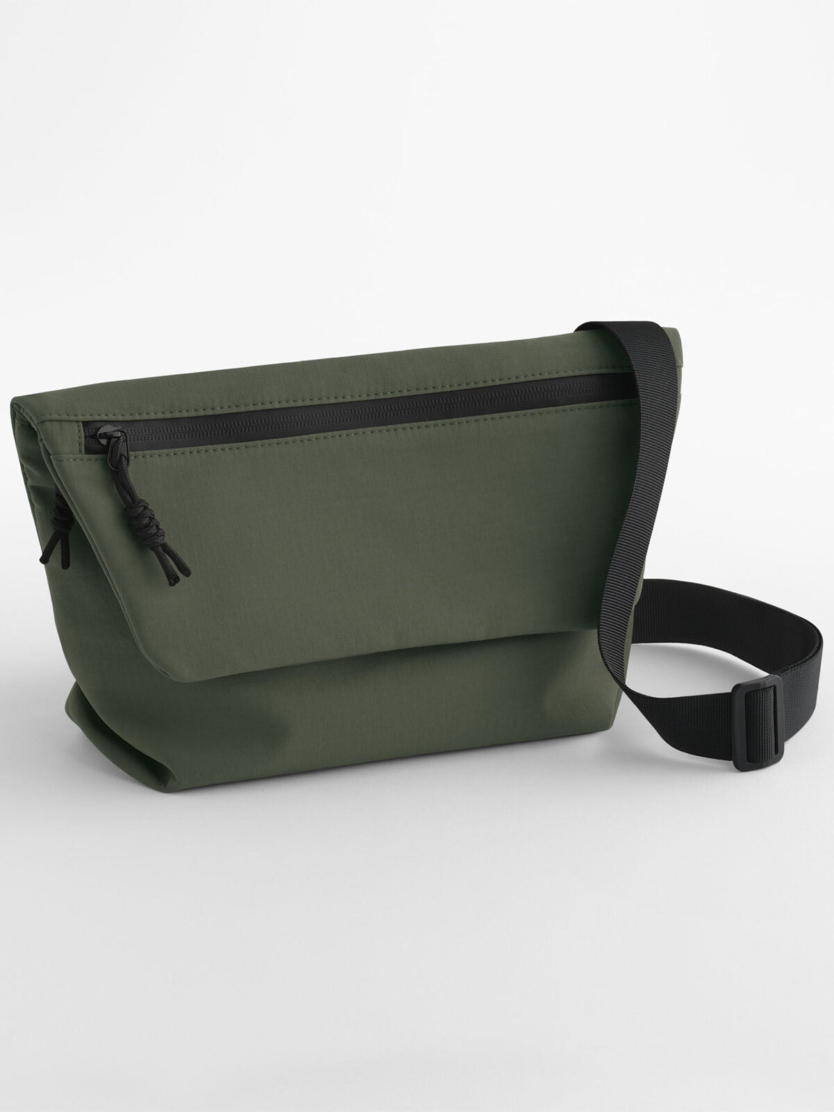 Minimal Lifestyle Mini Messenger Herren Tasche / Rucksack – Bag Base – Farbe pine green – individuell veredelbar