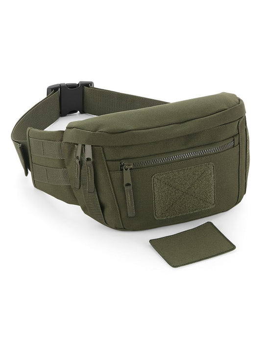 Molle Utility Waistpack Herren Tasche / Rucksack – Bag Base – Farbe military green – individuell veredelbar