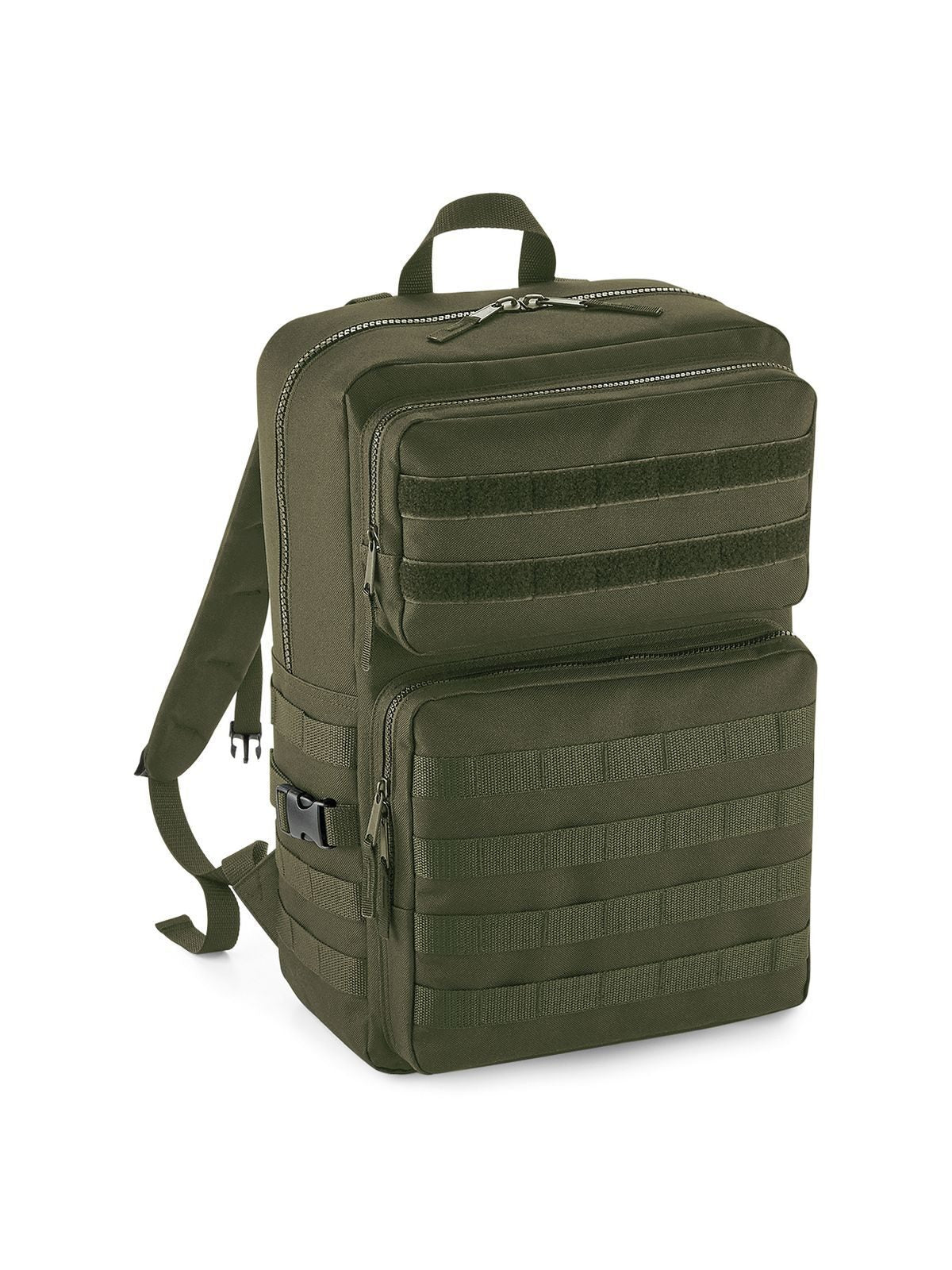 Molle Tactical Backpack Herren Tasche / Rucksack – Bag Base – Farbe military green – individuell veredelbar