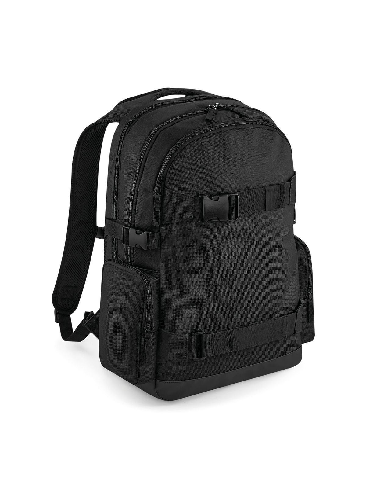 Old School Boardpack Herren Tasche / Rucksack – Bag Base – Farbe Schwarz – individuell veredelbar