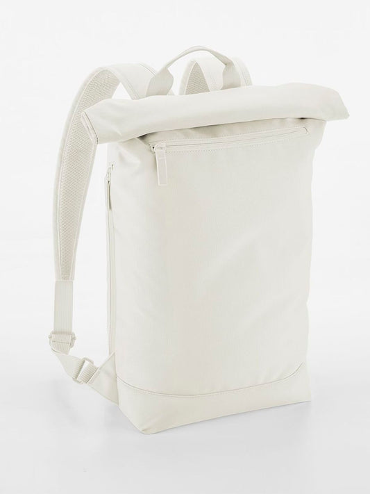 Simplicity Roll-Top Backpack Lite Herren Tasche / Rucksack – Bag Base – Farbe Beige – individuell veredelbar