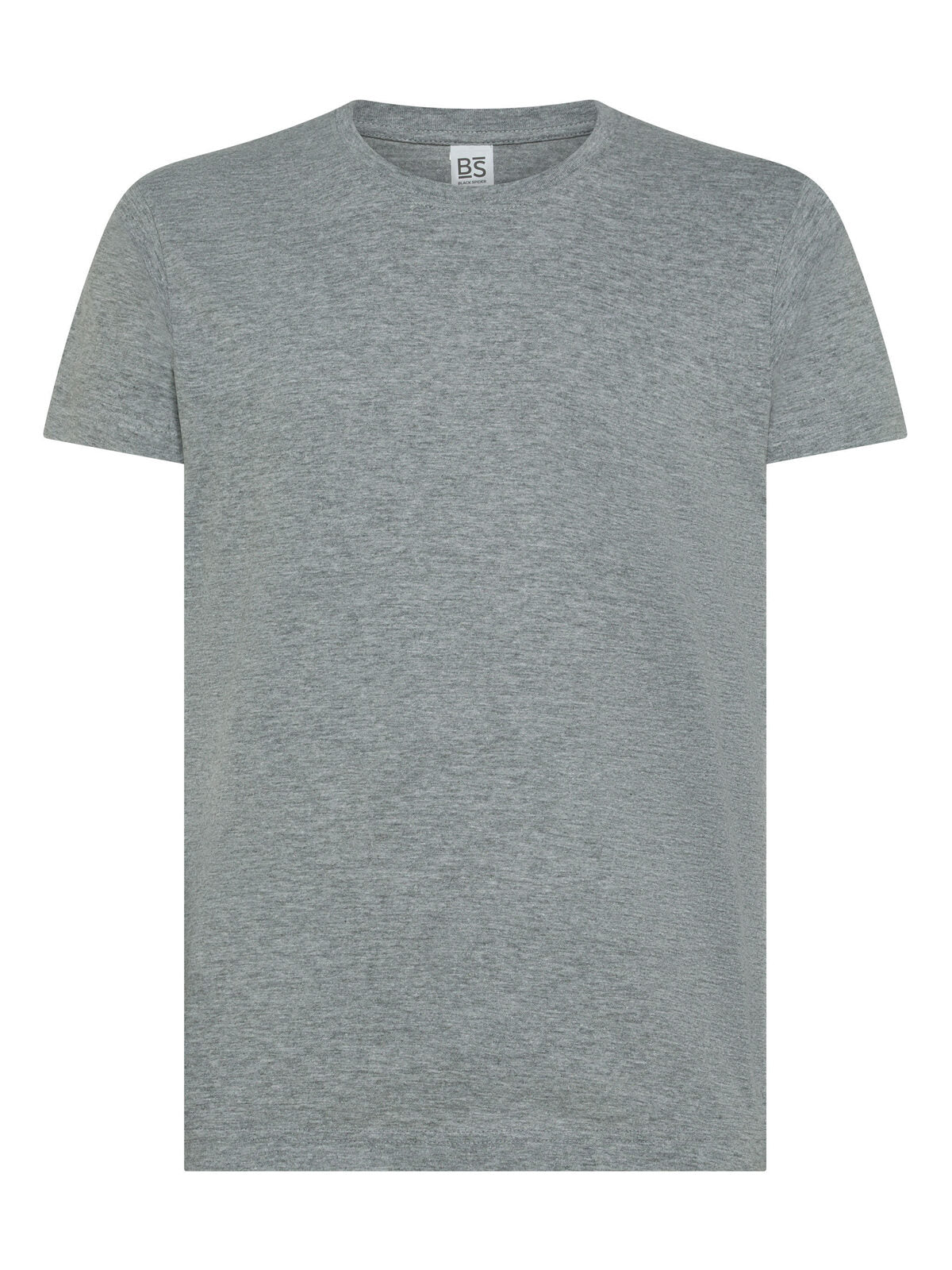 Evolution T-Shirt – Black Spider – Farbe grey heather – individuell veredelbar