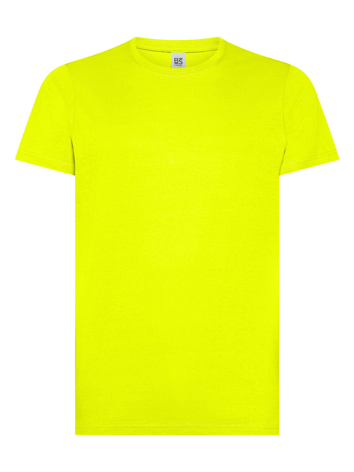 Evolution T-Shirt – Black Spider – Farbe Safety yellow – individuell veredelbar