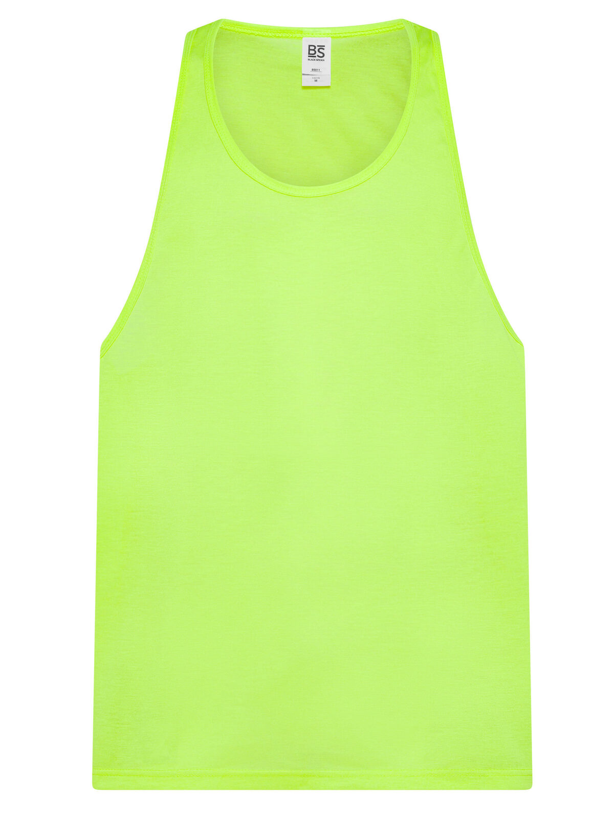 Holidays Unisex T-Shirt – Black Spider – Farbe yellow fluo – individuell veredelbar