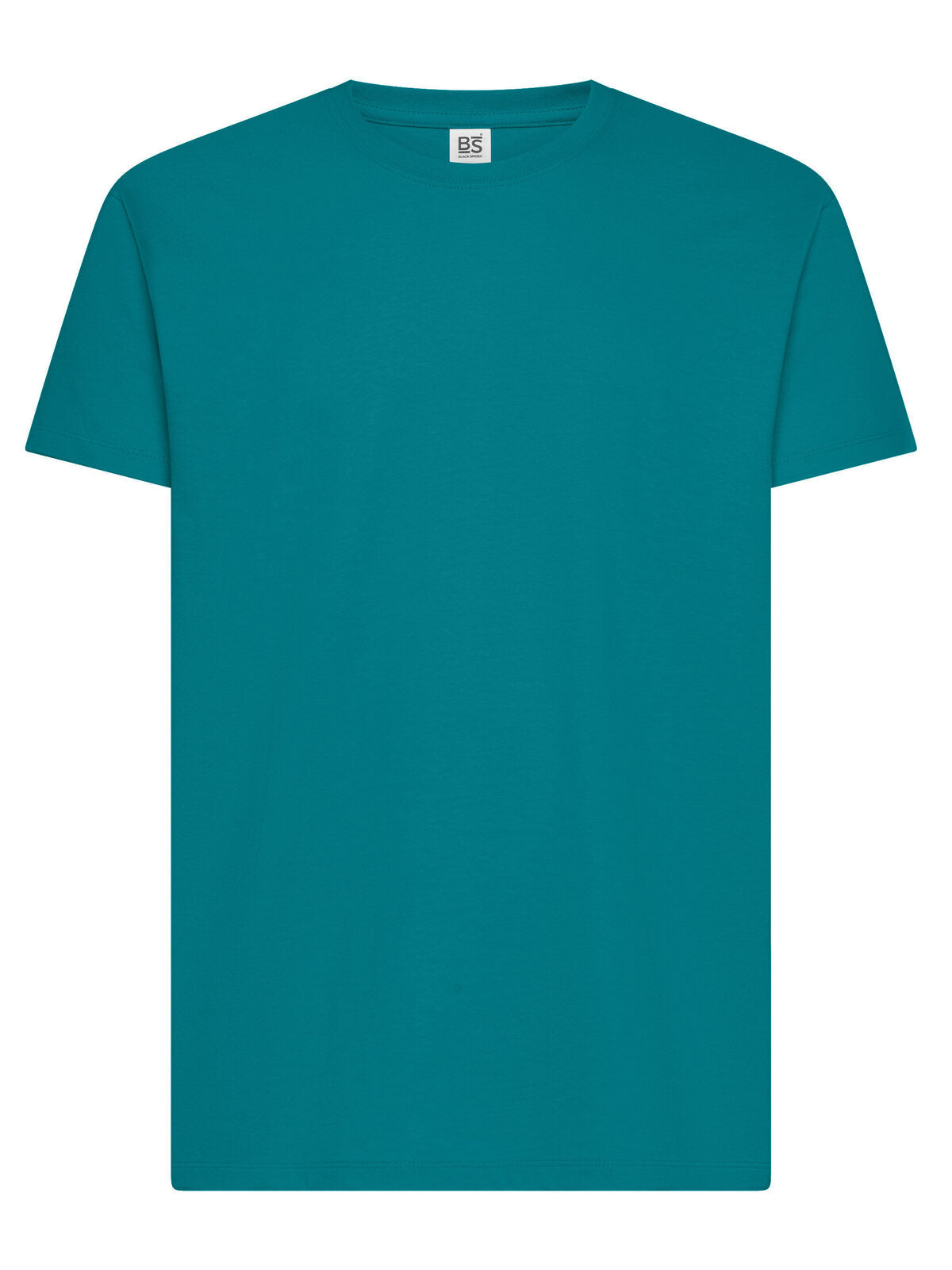 Core 190 T-Shirt – Black Spider – Farbe ocean blue – individuell veredelbar