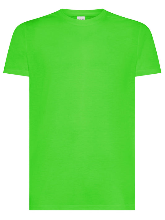 Cotton Touch Herren T-Shirt – Black Spider – Farbe green fluo – individuell veredelbar