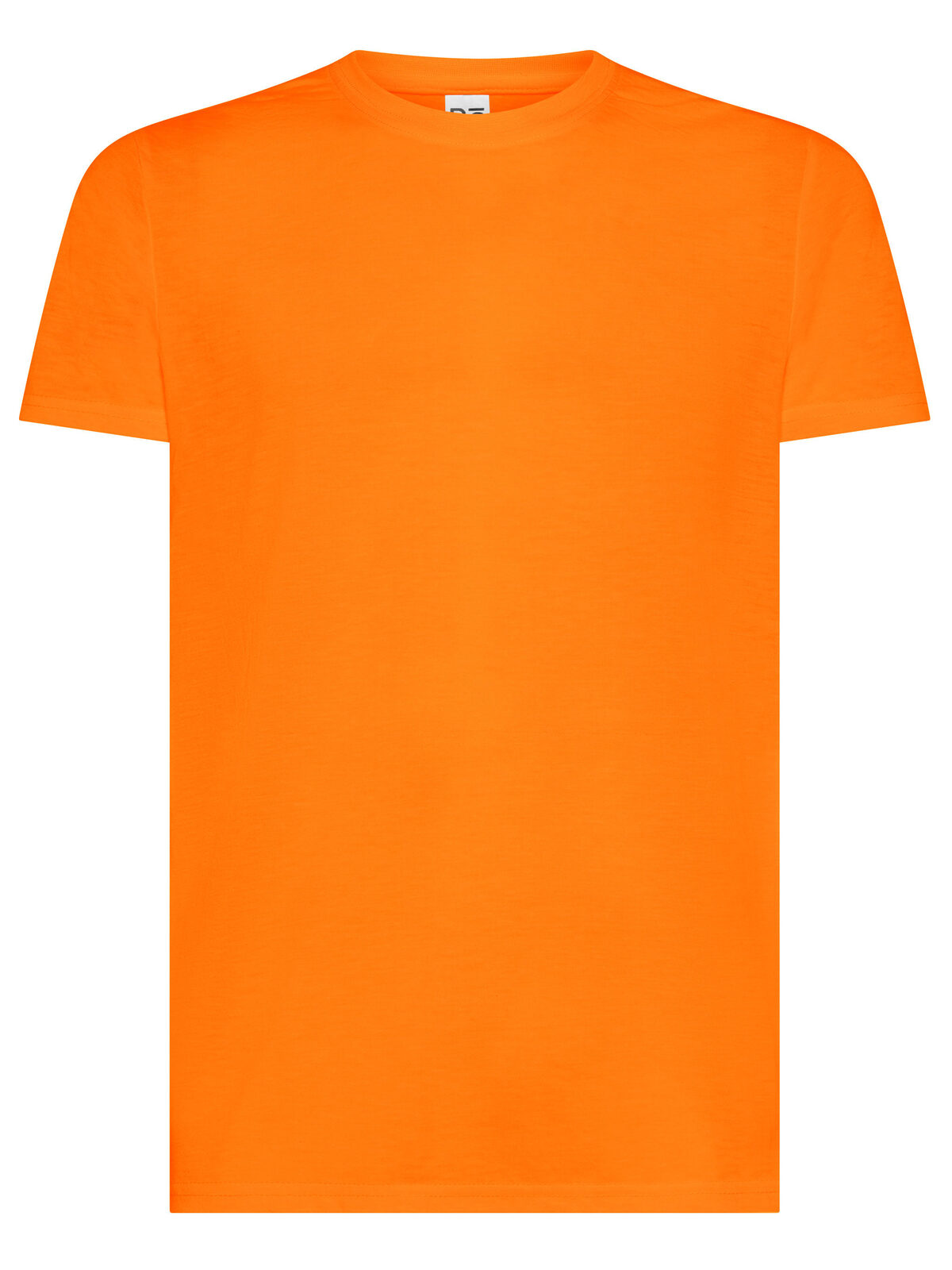 Cotton Touch Herren T-Shirt – Black Spider – Farbe orange fluo – individuell veredelbar