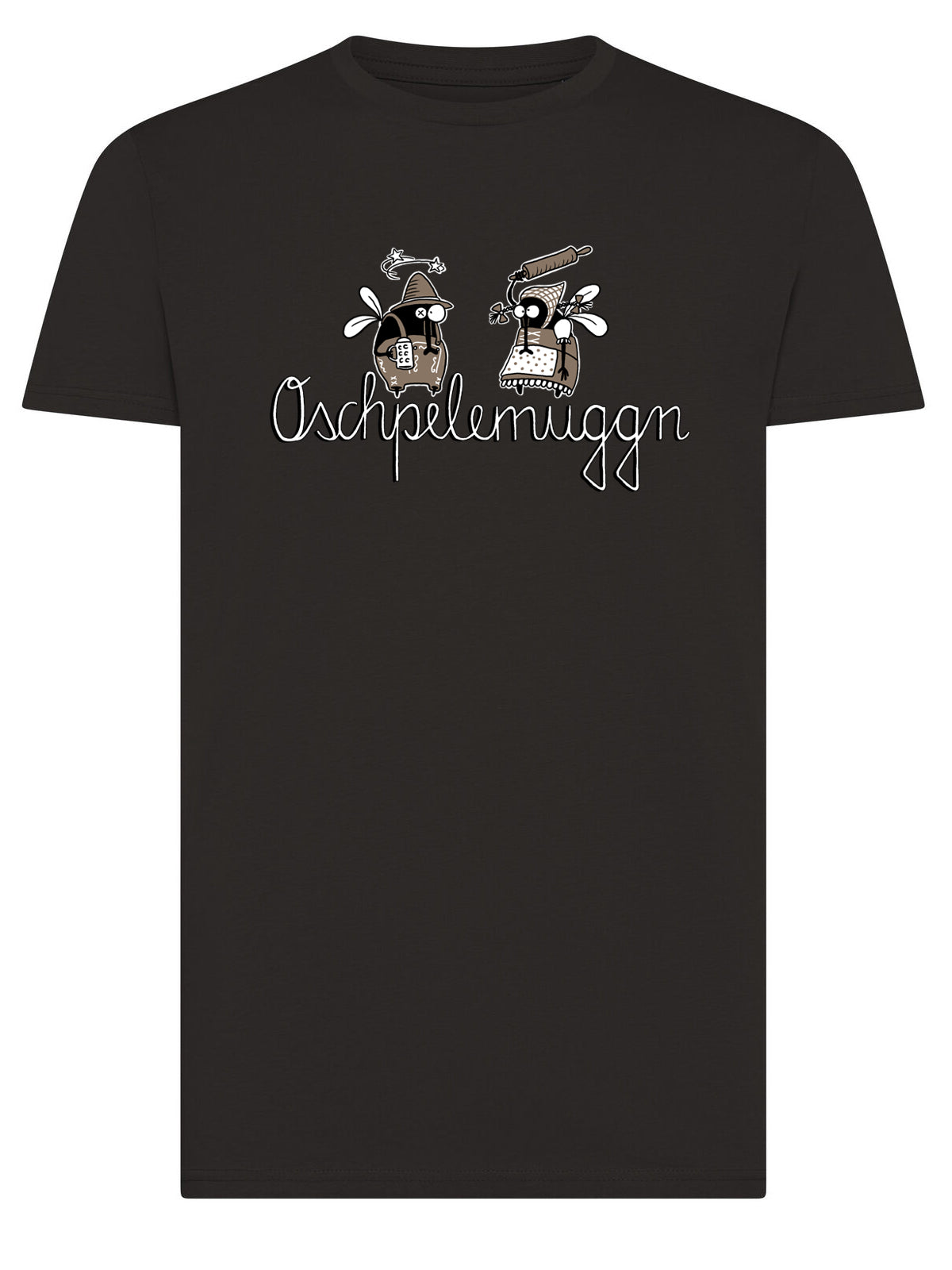 Jochen Gasser Herren T-Shirt – Oschpelemuggn Design