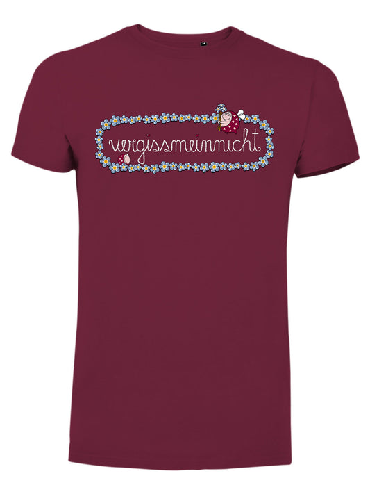 Jochen Gasser Damen T-Shirt – Vergissmeinnicht Design