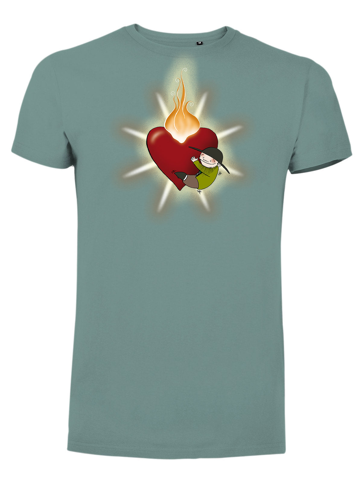 Jochen Gasser Damen T-Shirt – HOFER Herz