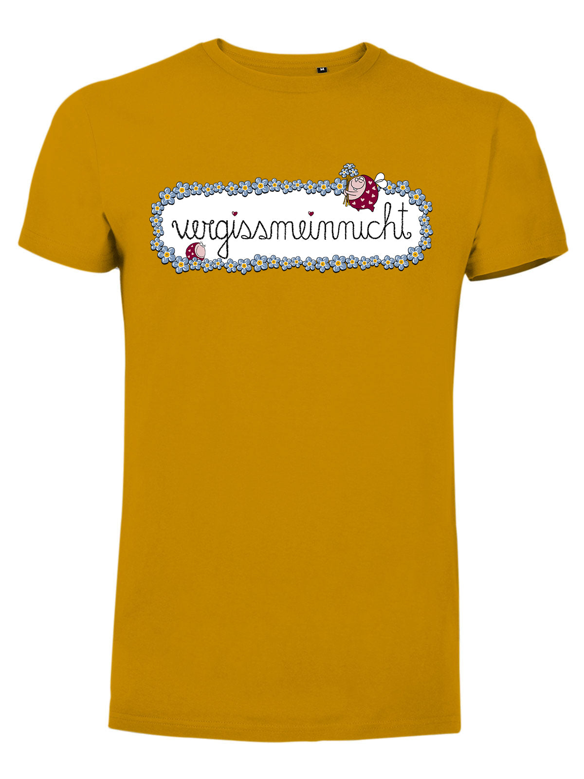 Jochen Gasser Damen T-Shirt – Vergissmeinnicht Design