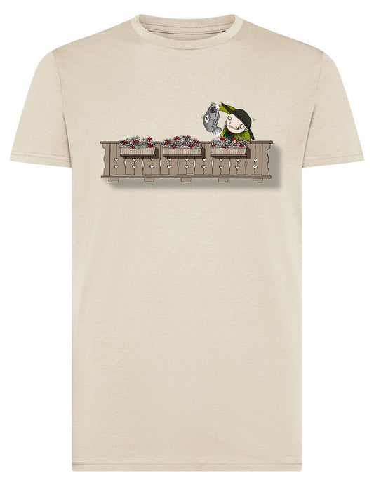 Jochen Gasser Herren T-Shirt – HOFER Balkon Design