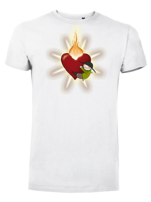Jochen Gasser Damen T-Shirt – HOFER Herz