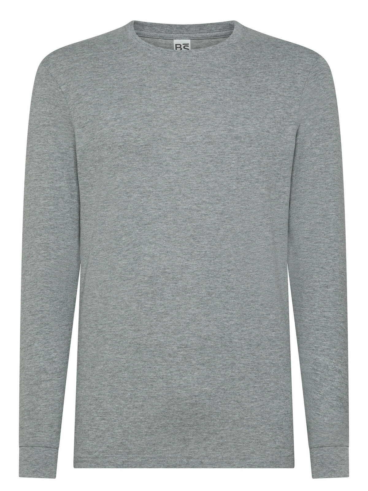 Evolution LS T-Shirt – Black Spider – Farbe grey heather – individuell veredelbar