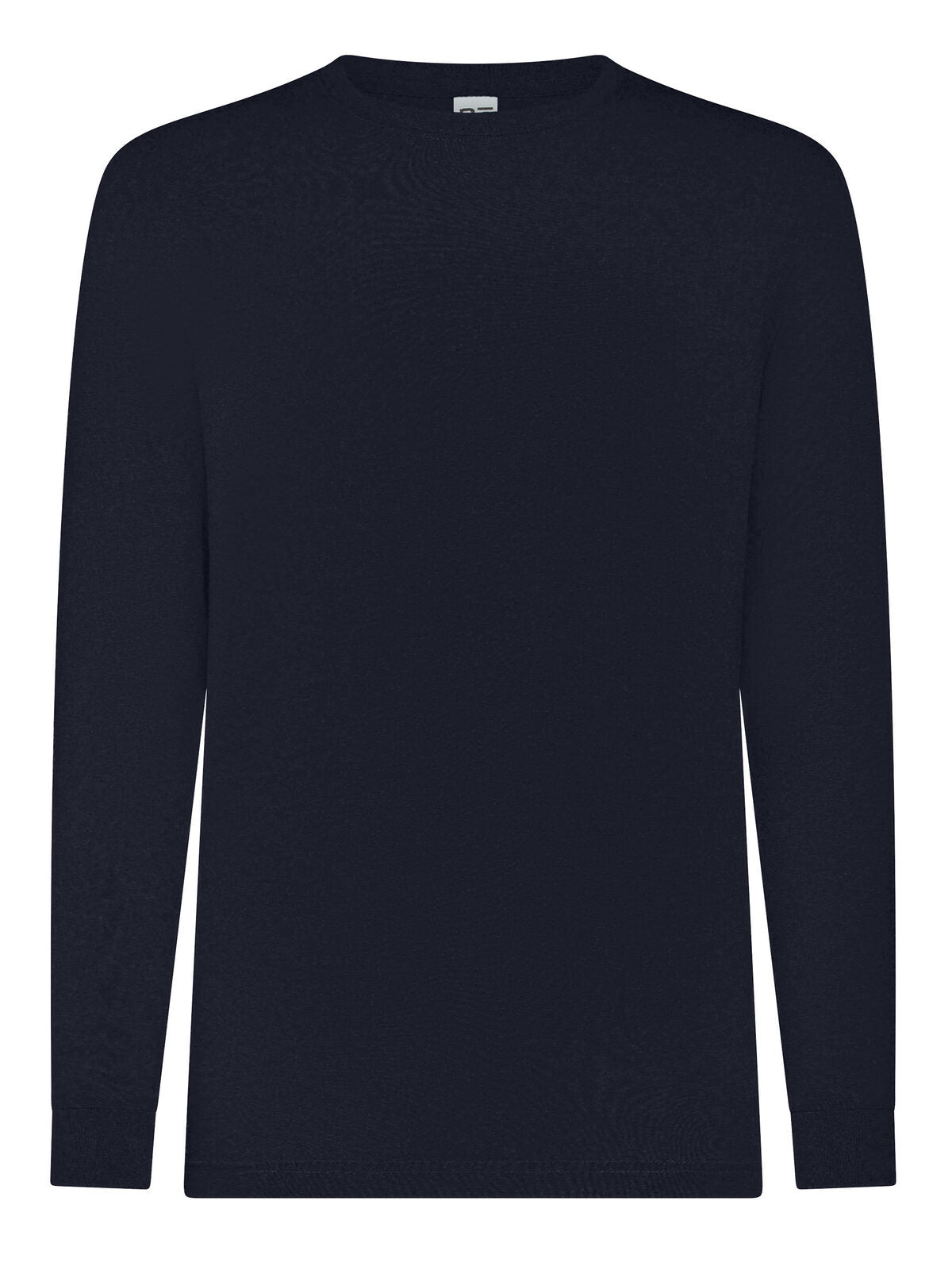 Evolution LS T-Shirt – Black Spider – Farbe Navy – individuell veredelbar