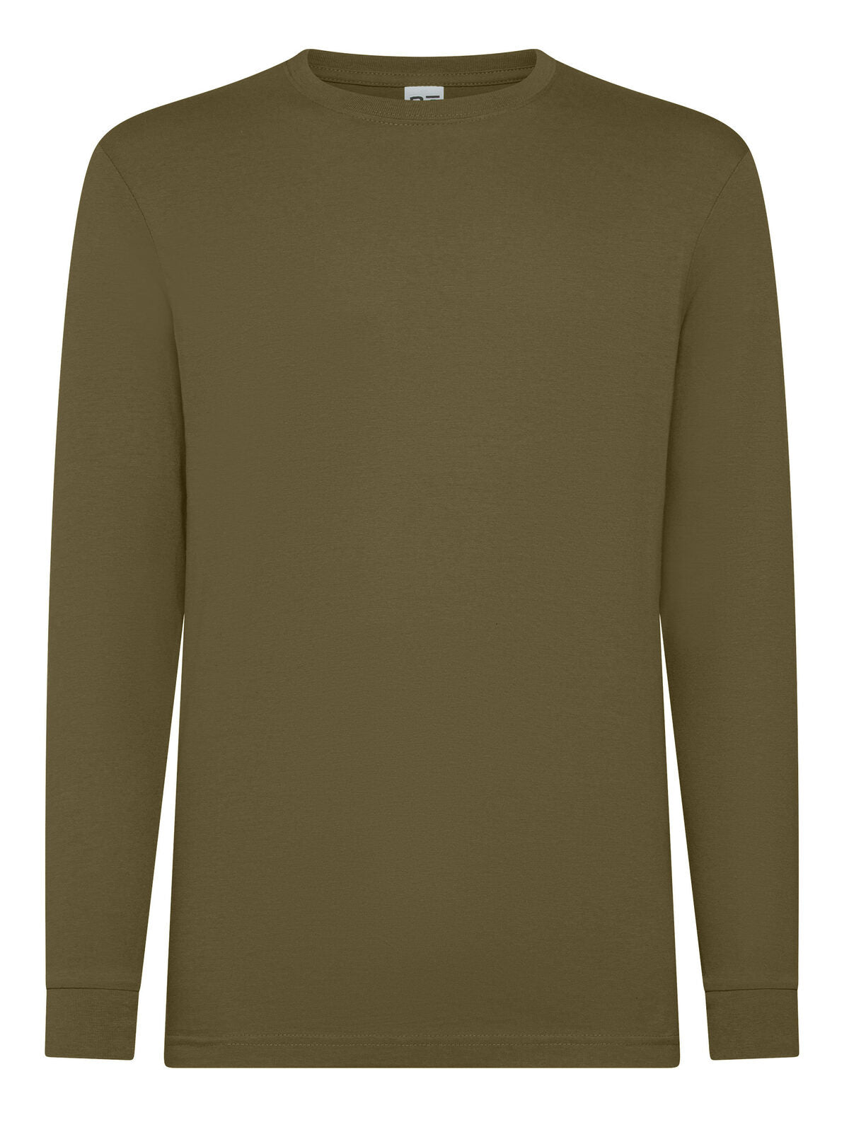 Evolution LS T-Shirt – Black Spider – Farbe Olive – individuell veredelbar