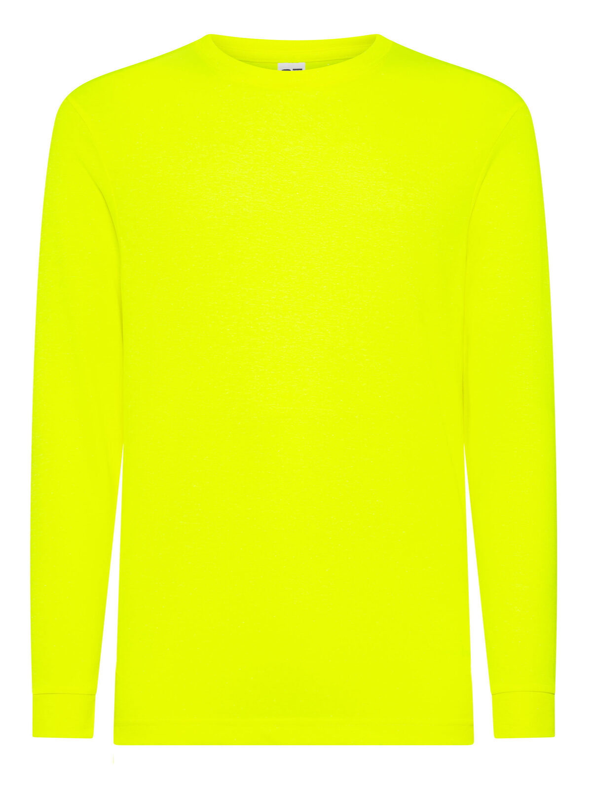Evolution LS T-Shirt – Black Spider – Farbe Safety yellow – individuell veredelbar