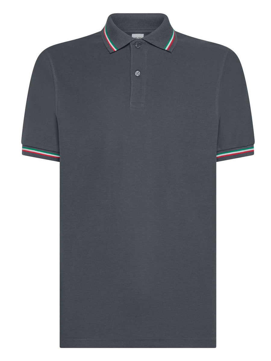 Italy Poloshirt – Black Spider