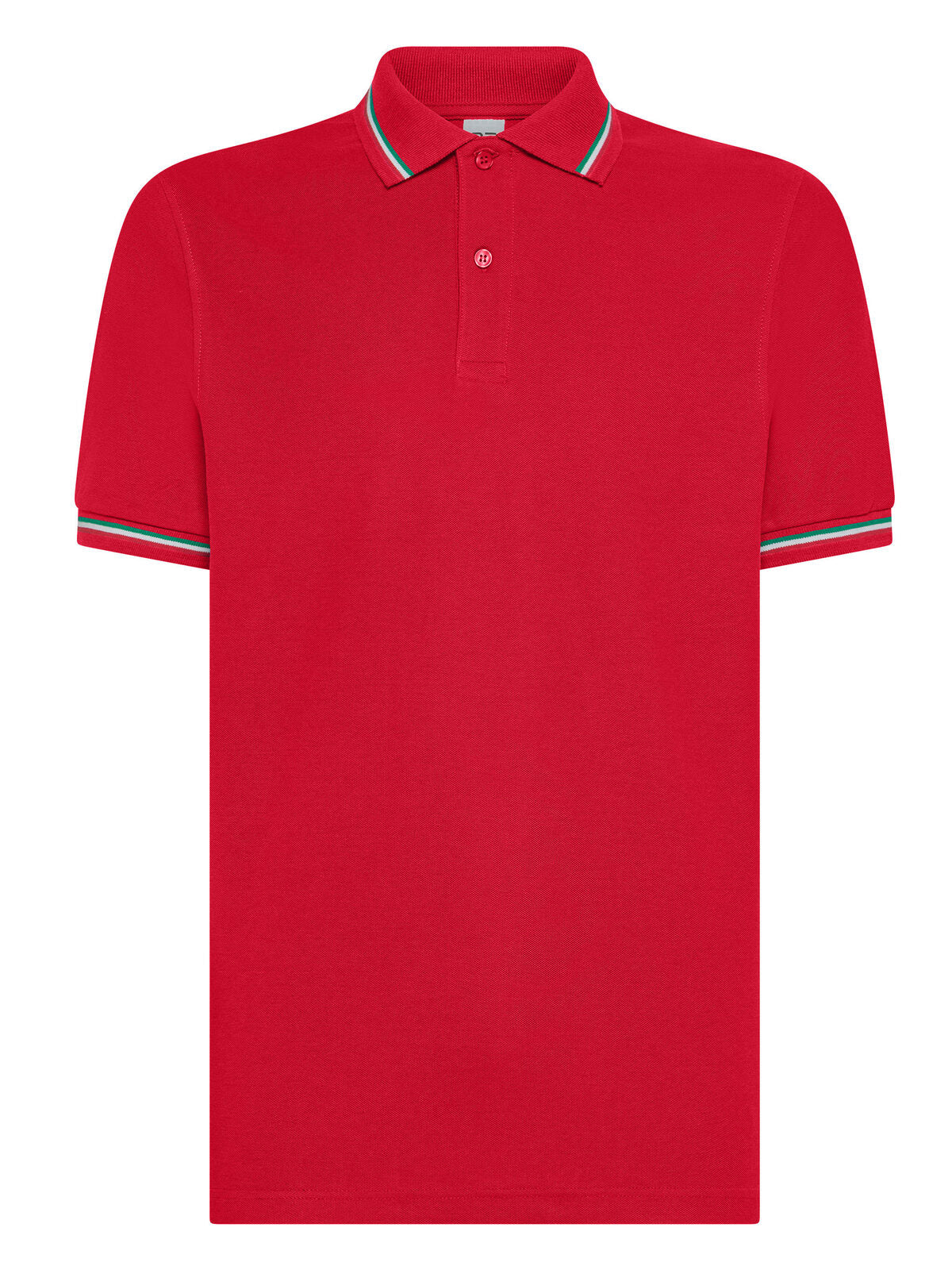 Italy Poloshirt – Black Spider – Farbe Rot – individuell veredelbar