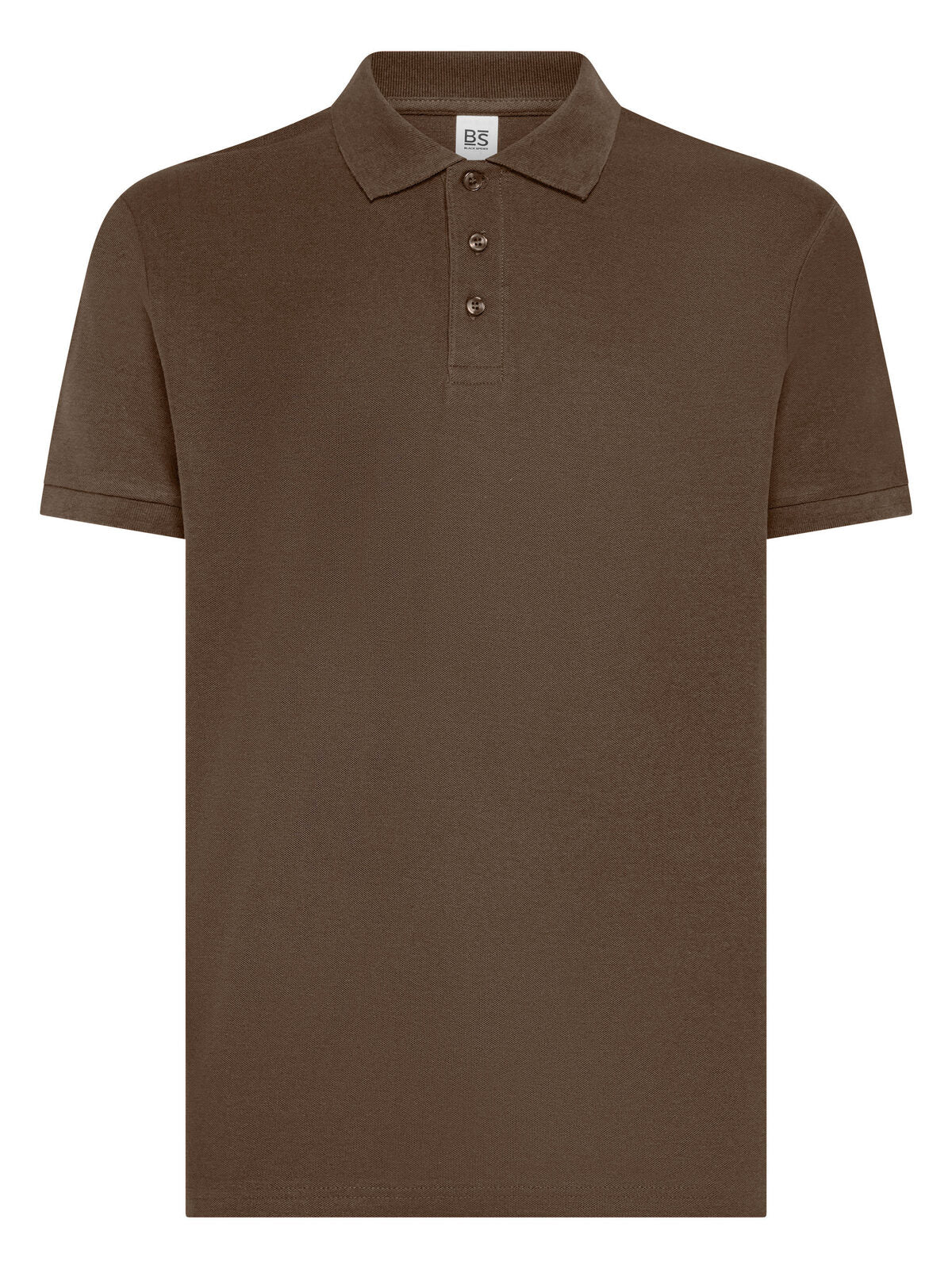 Evolution Polo Poloshirt – Black Spider – Farbe Schokolade – individuell veredelbar