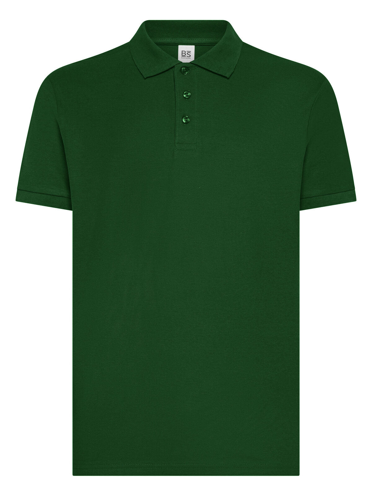 Evolution Polo Poloshirt – Black Spider – Farbe Waldgrün – individuell veredelbar