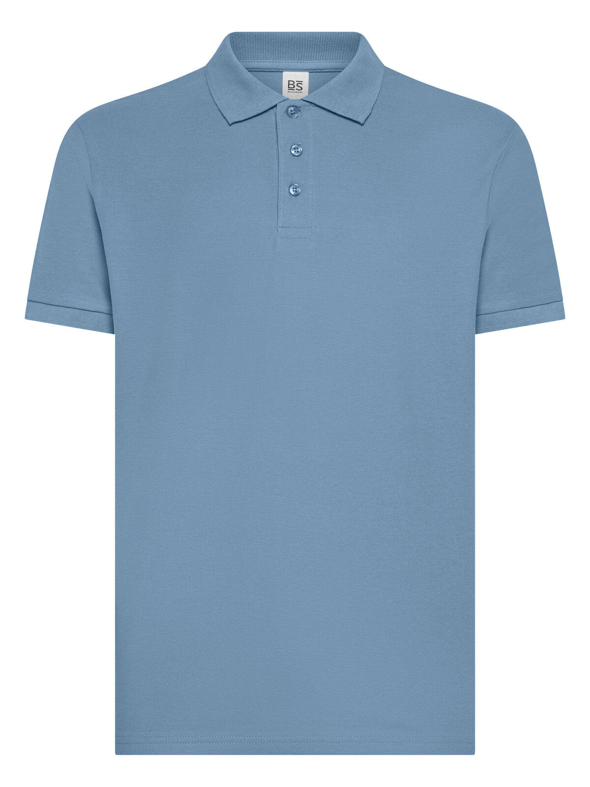 Evolution Polo Poloshirt – Black Spider – Farbe Mineral blue – individuell veredelbar
