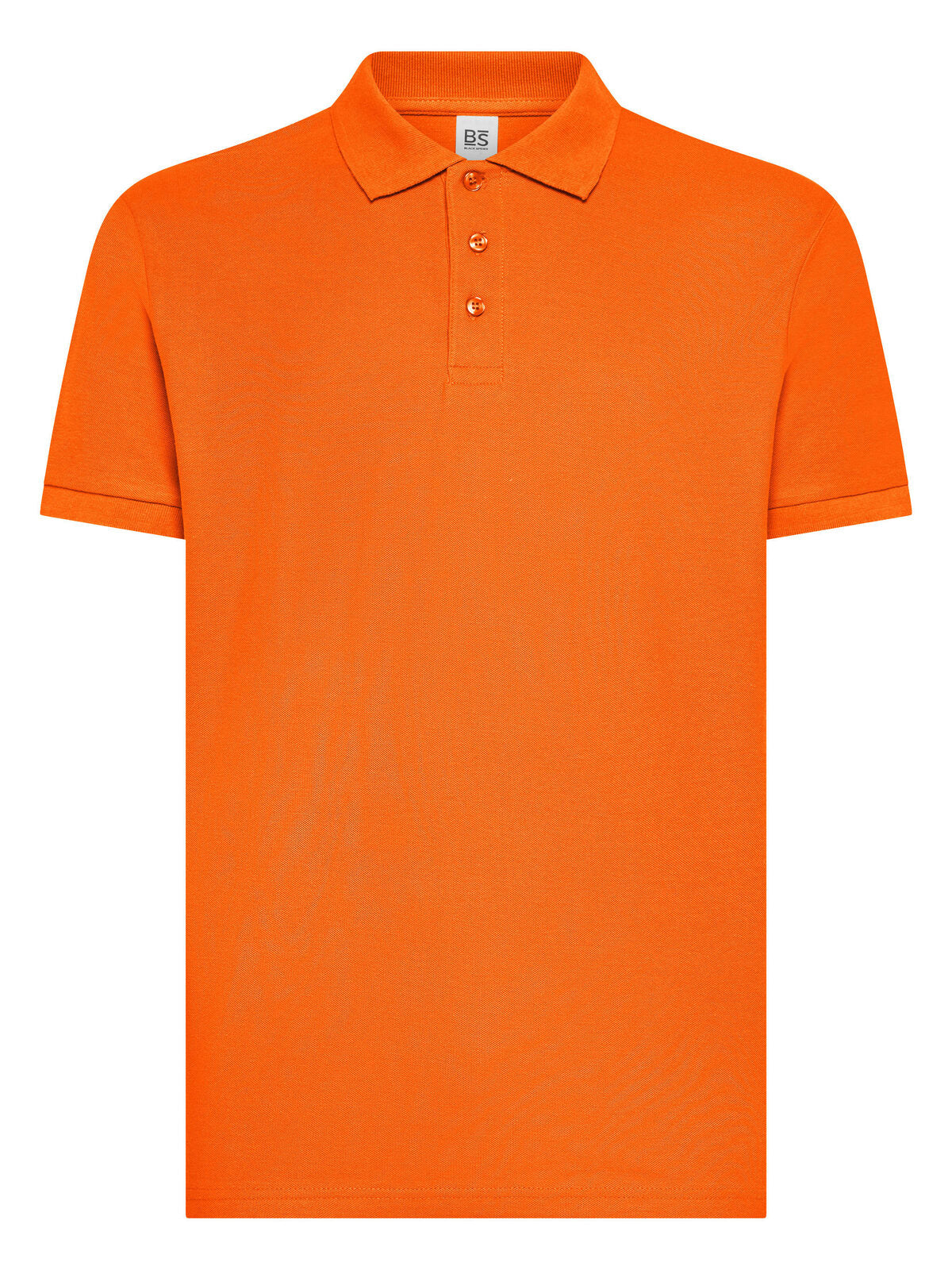 Evolution Polo Poloshirt – Black Spider – Farbe Orange – individuell veredelbar