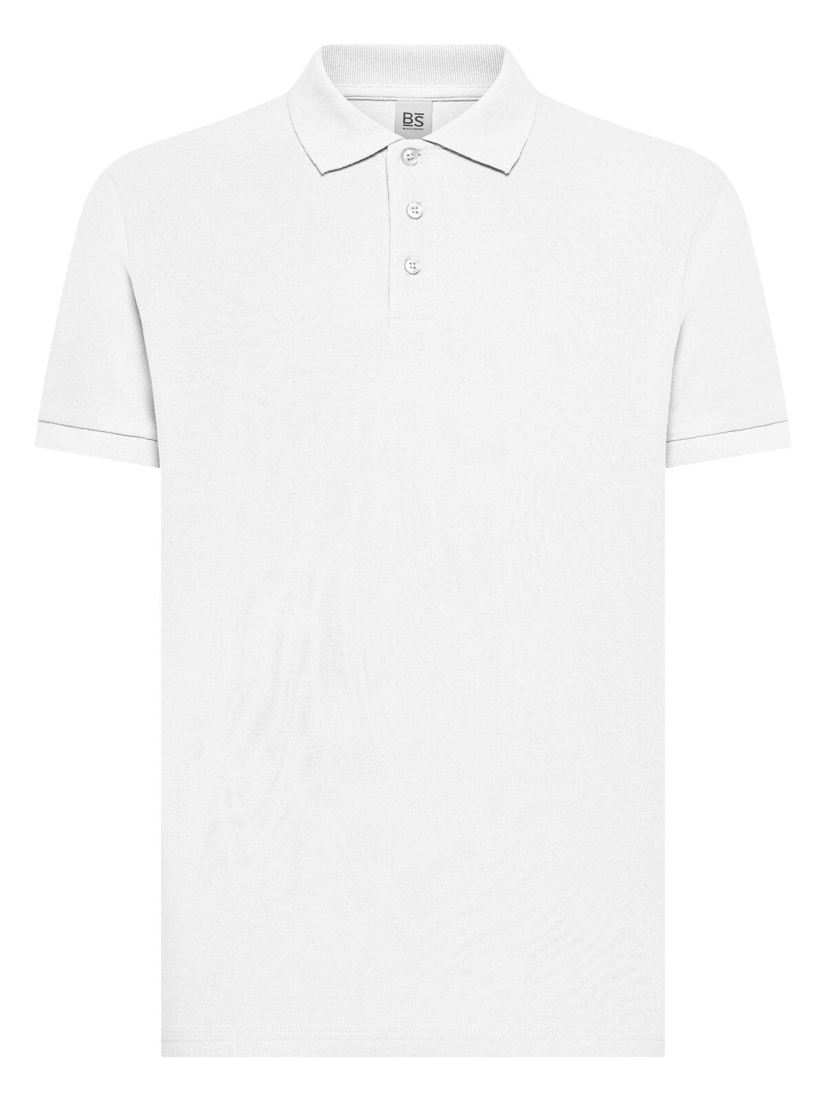 Evolution Polo Poloshirt – Black Spider – Farbe Weiß – individuell veredelbar