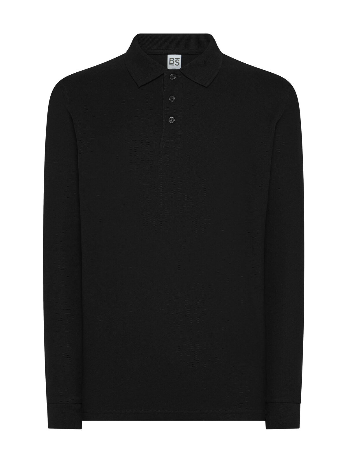 Evolution Polo LS Poloshirt – Black Spider – Farbe Schwarz – individuell veredelbar