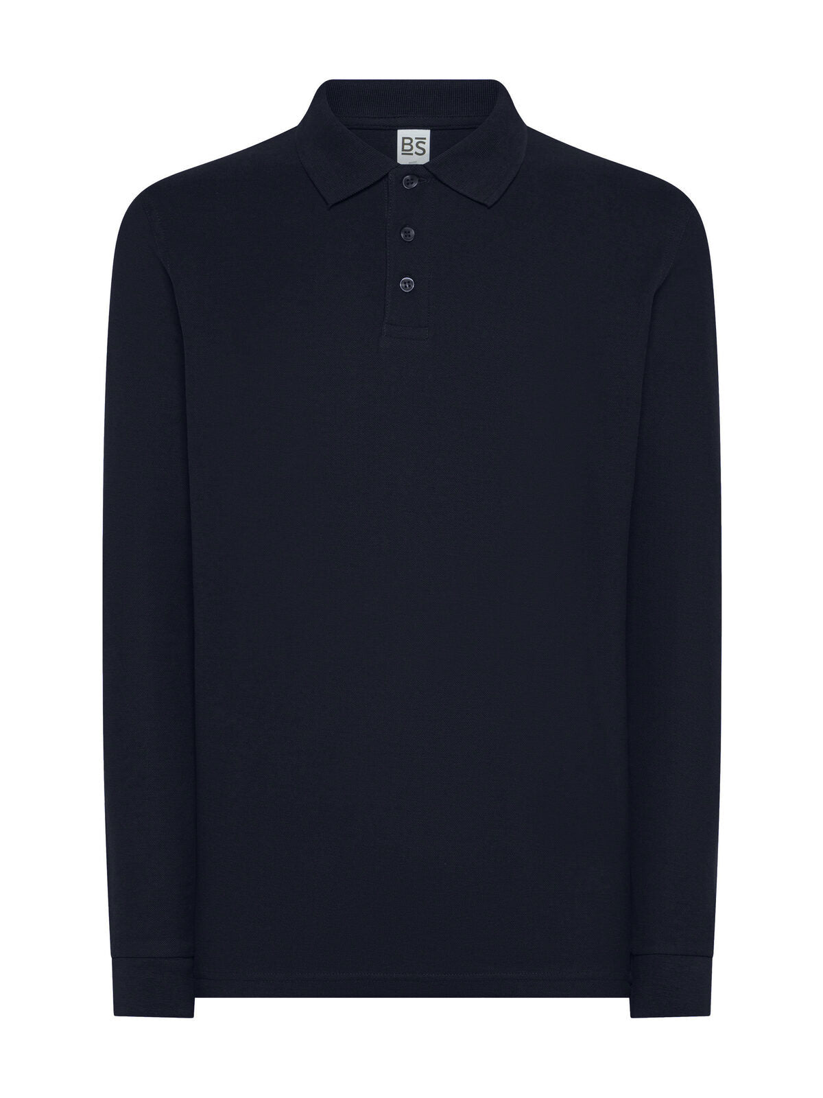 Evolution Polo LS Poloshirt – Black Spider – Farbe Navy – individuell veredelbar