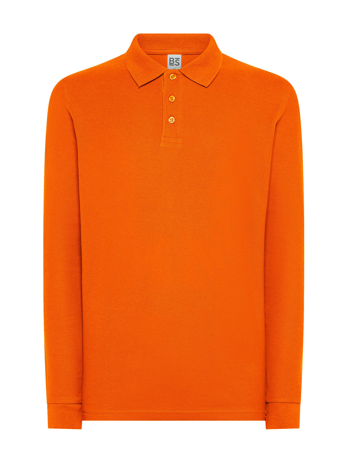 Evolution Polo LS Poloshirt – Black Spider – Farbe Orange – individuell veredelbar
