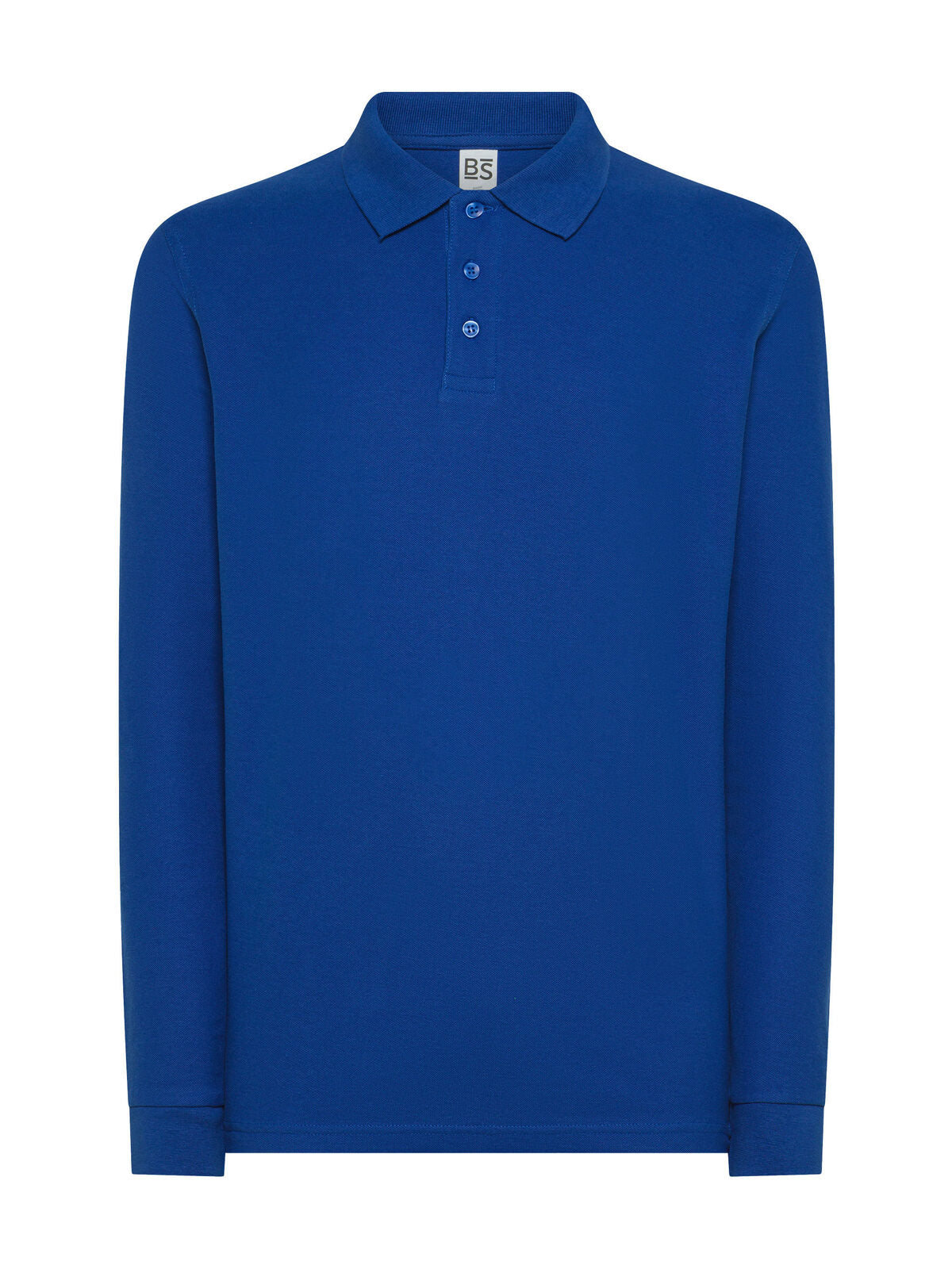 Evolution Polo LS Poloshirt – Black Spider – Farbe Royalblau – individuell veredelbar