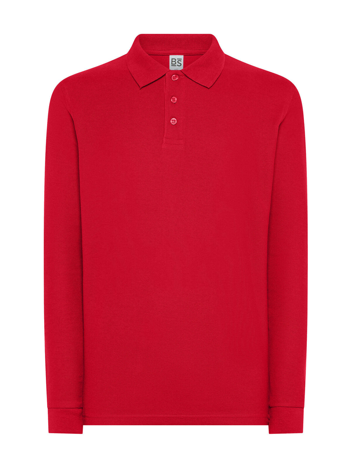 Evolution Polo LS Poloshirt – Black Spider – Farbe Rot – individuell veredelbar