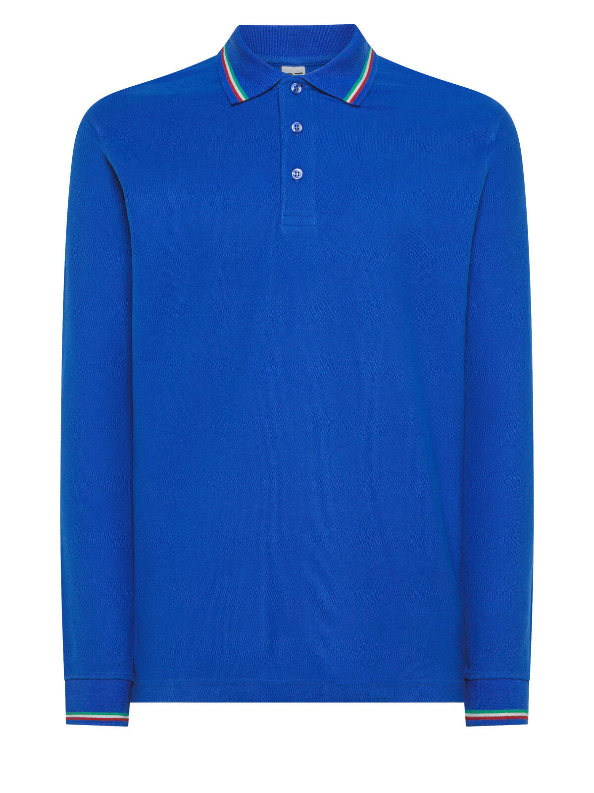 Italy LS Poloshirt – Black Spider – Farbe Royalblau – individuell veredelbar