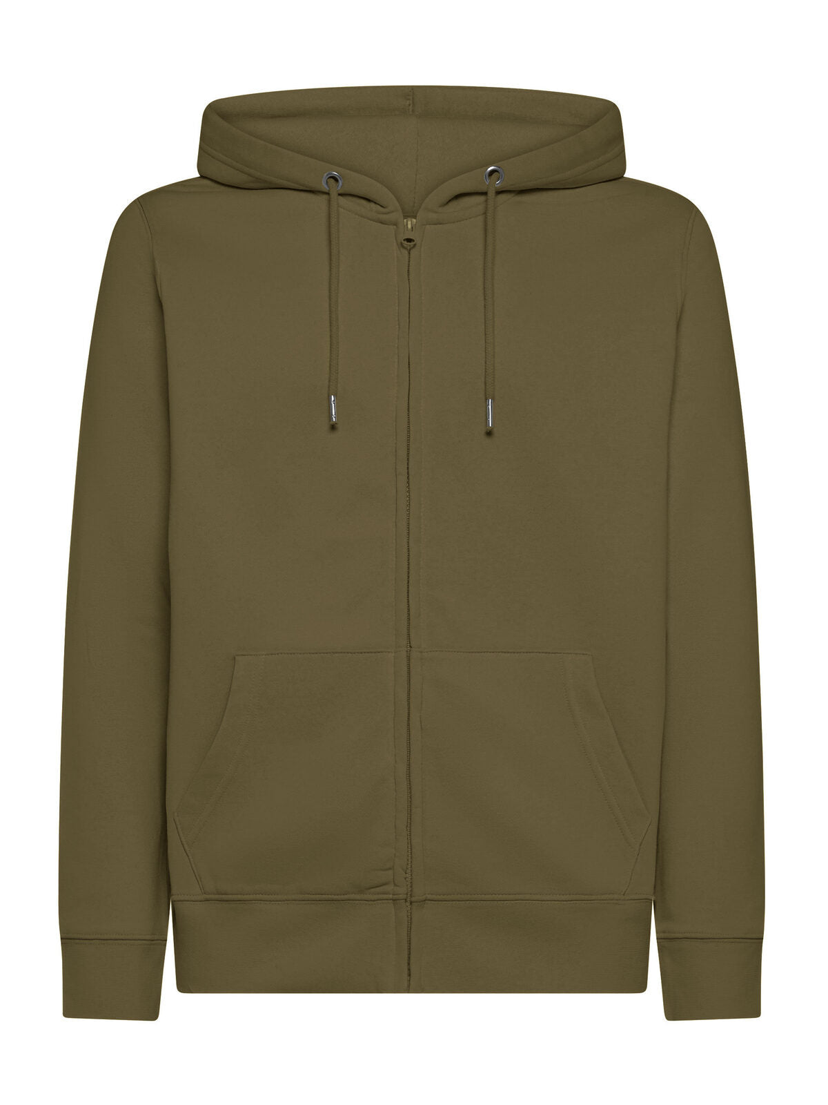 Vega Herren Sweatshirt / Hoodie – Black Spider – Farbe Olive – individuell veredelbar