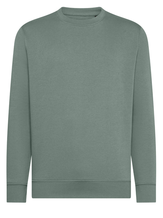 Ginger Sweatshirt / Hoodie – Black Spider – Farbe dusty green – individuell veredelbar