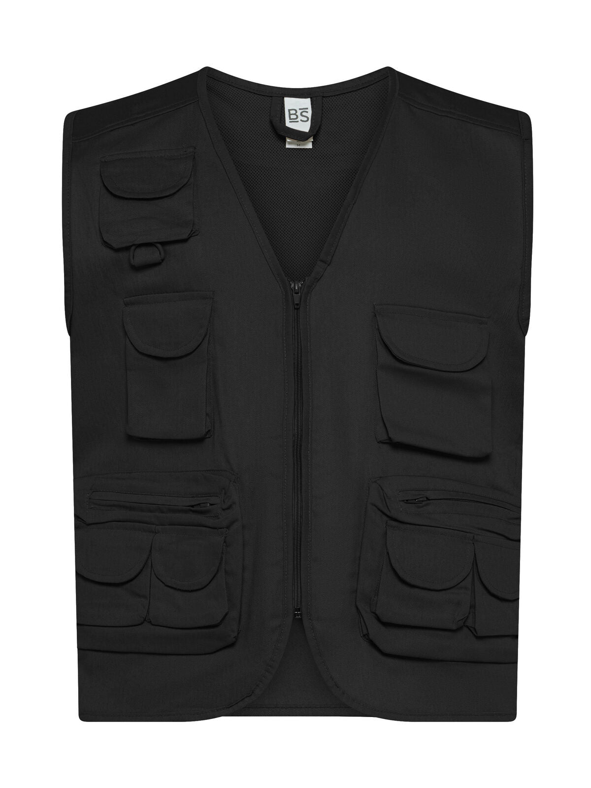 Reporter Jacke – Black Spider – Farbe Schwarz – individuell veredelbar