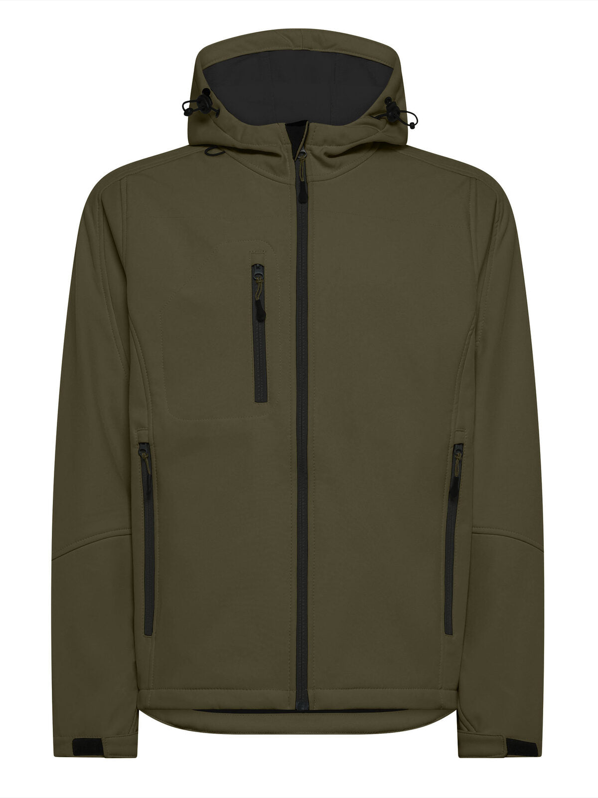 Storm Softshell – Black Spider – Farbe military – individuell veredelbar