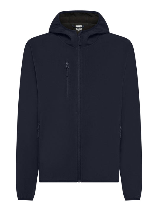 Rainy Softshell – Black Spider – Farbe Navy – individuell veredelbar