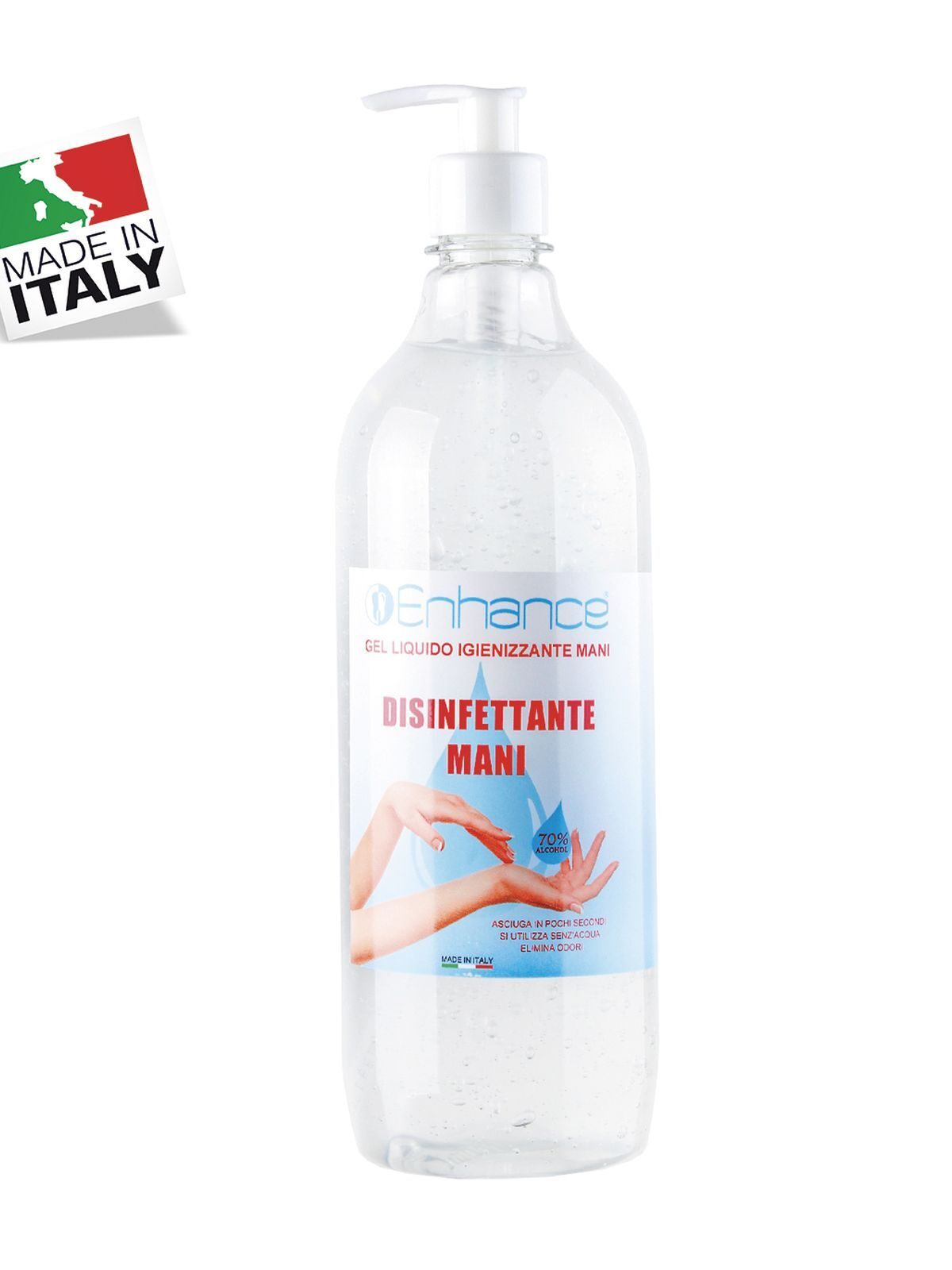 Gel igienizzante mani 1000ml tappo dispenser Damen Schutzbekleidung – Black Spider – Farbe trasparent – individuell veredelbar