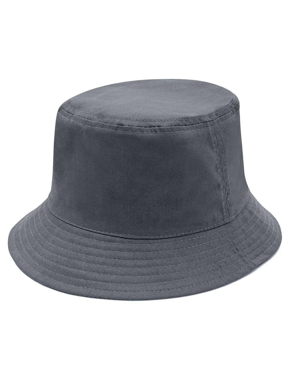 Bucket Hats Fisher Dunkelgrau bestickbar und bedruckbar – LA1970