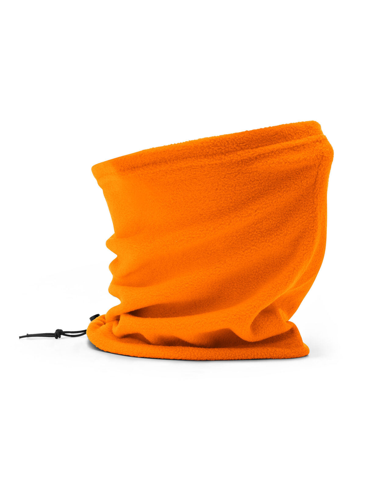 Aspen Schal / Handschuhe – Black Spider – Farbe orange fluo – individuell veredelbar