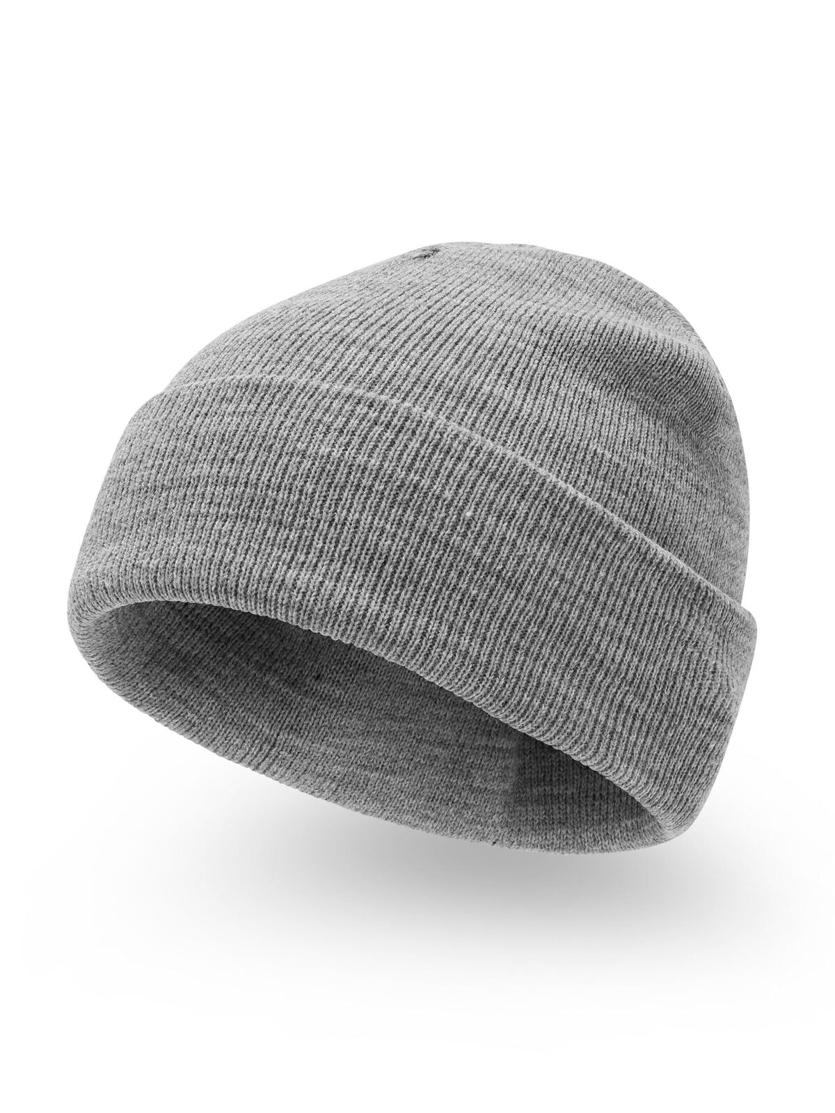 Beanies Underground Grau heather bestickbar und bedruckbar – LA1970