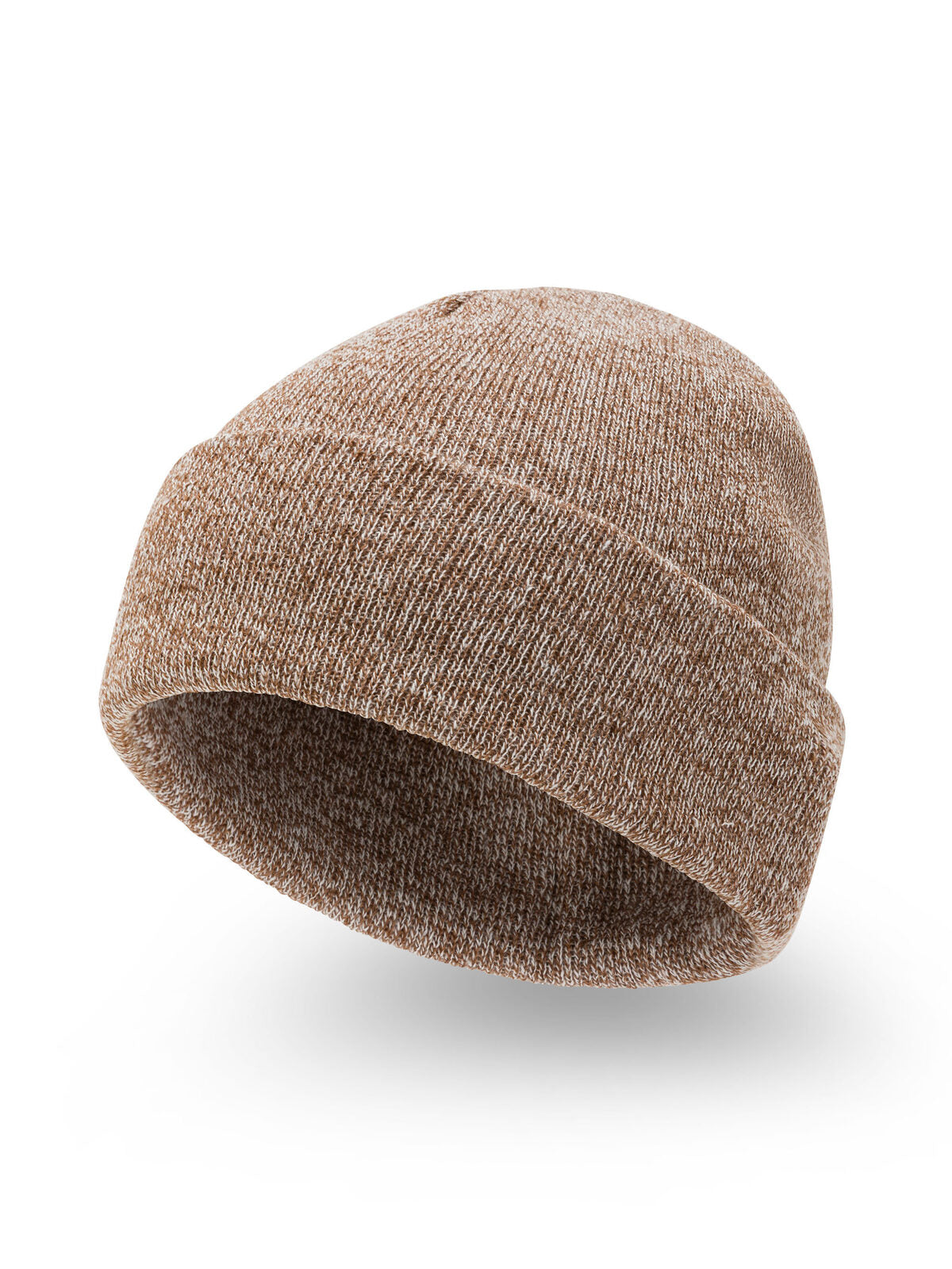 Beanies Underground heather caramel bestickbar und bedruckbar – LA1970